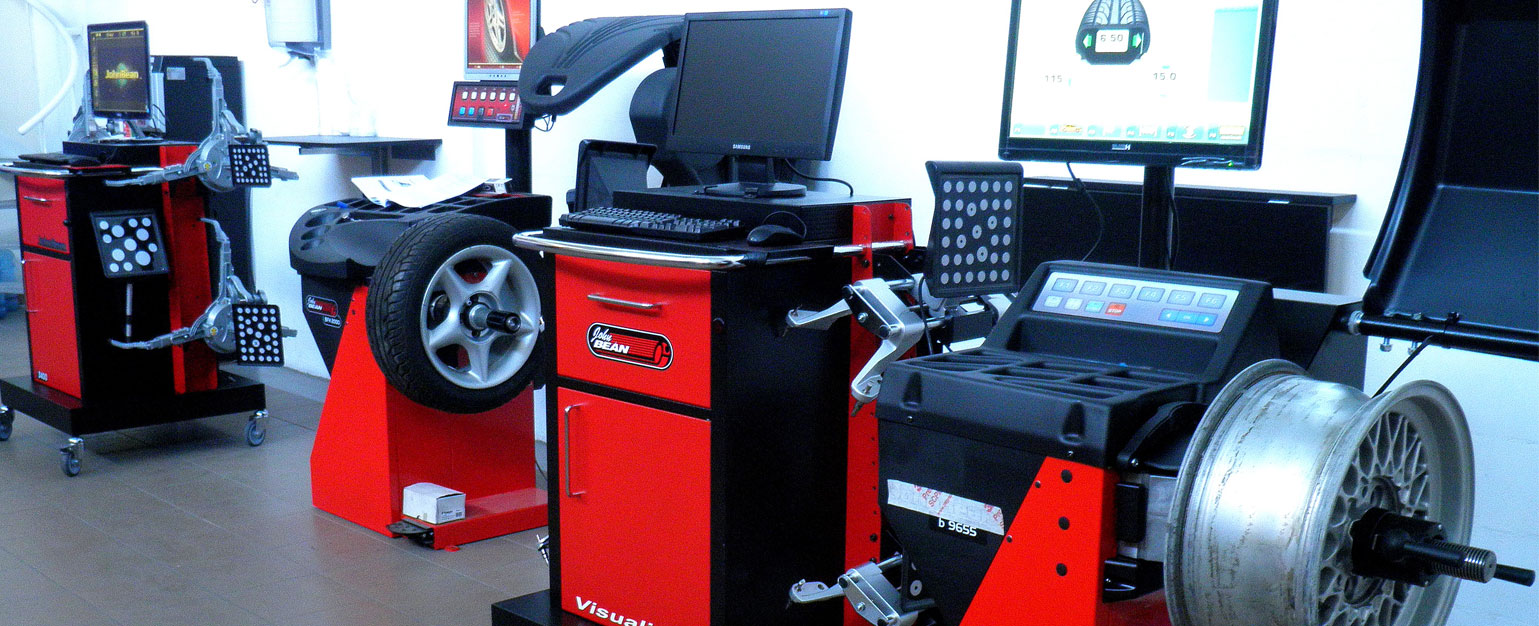 John Bean equipment showroom